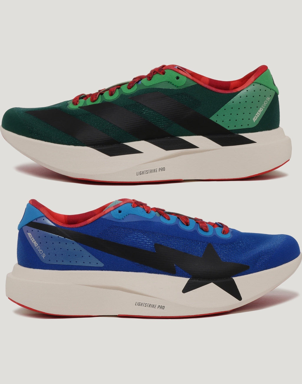 BAPE X ADIDAS SS26 WORLD CUP COLLECTION ADIZERO EVO SL HOME L