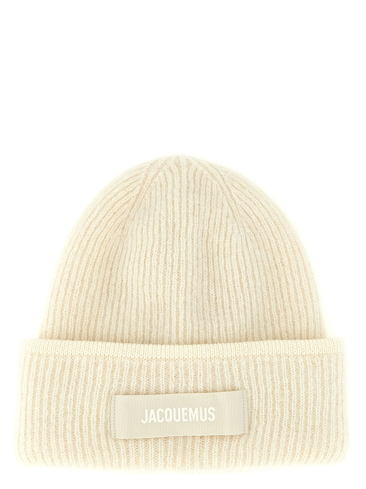 Jacquemus White Wool Beanie