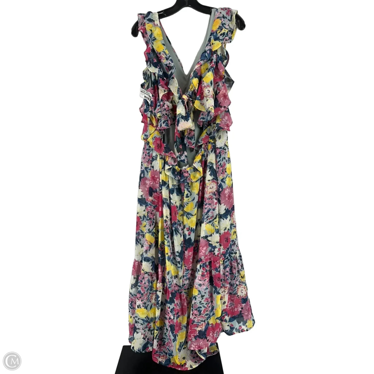 Dress Casual Maxi By Clothes Mentor In Floral Print, Size: Xl