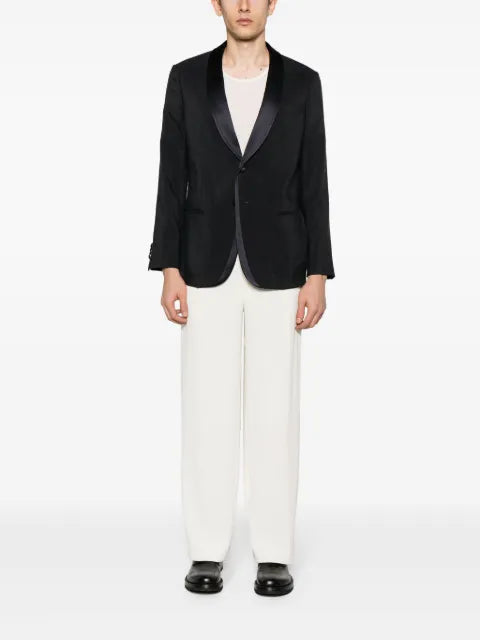 Giorgio Armani blazer with crinkled finish
