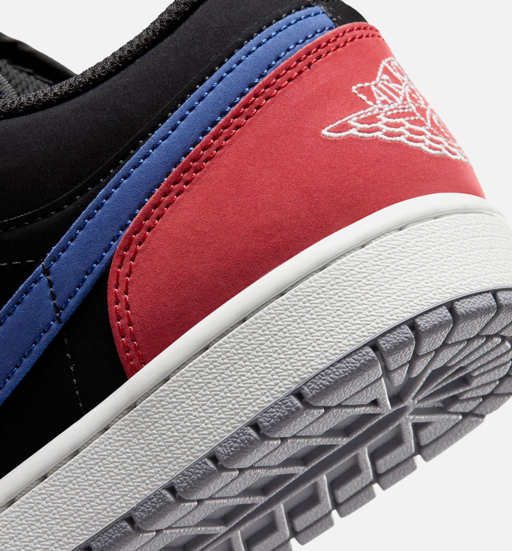 Air Jordan 1 Low – Men's Lifestyle Shoe in Black/Summit White/True Blue/Varsity Red