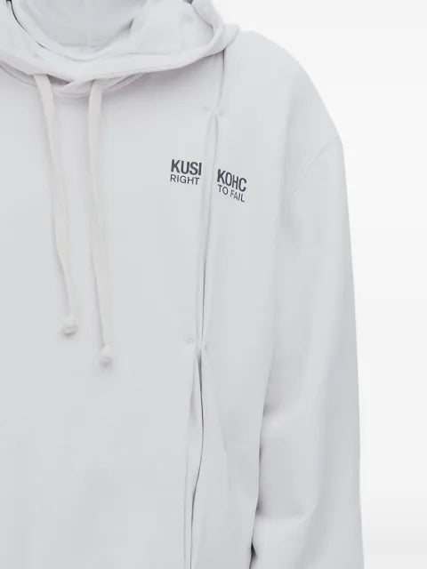 KUSIKOHC logo-print hoodie