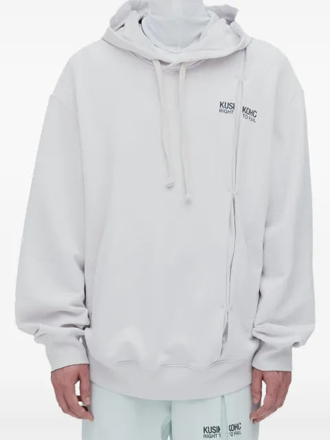 KUSIKOHC logo-print hoodie