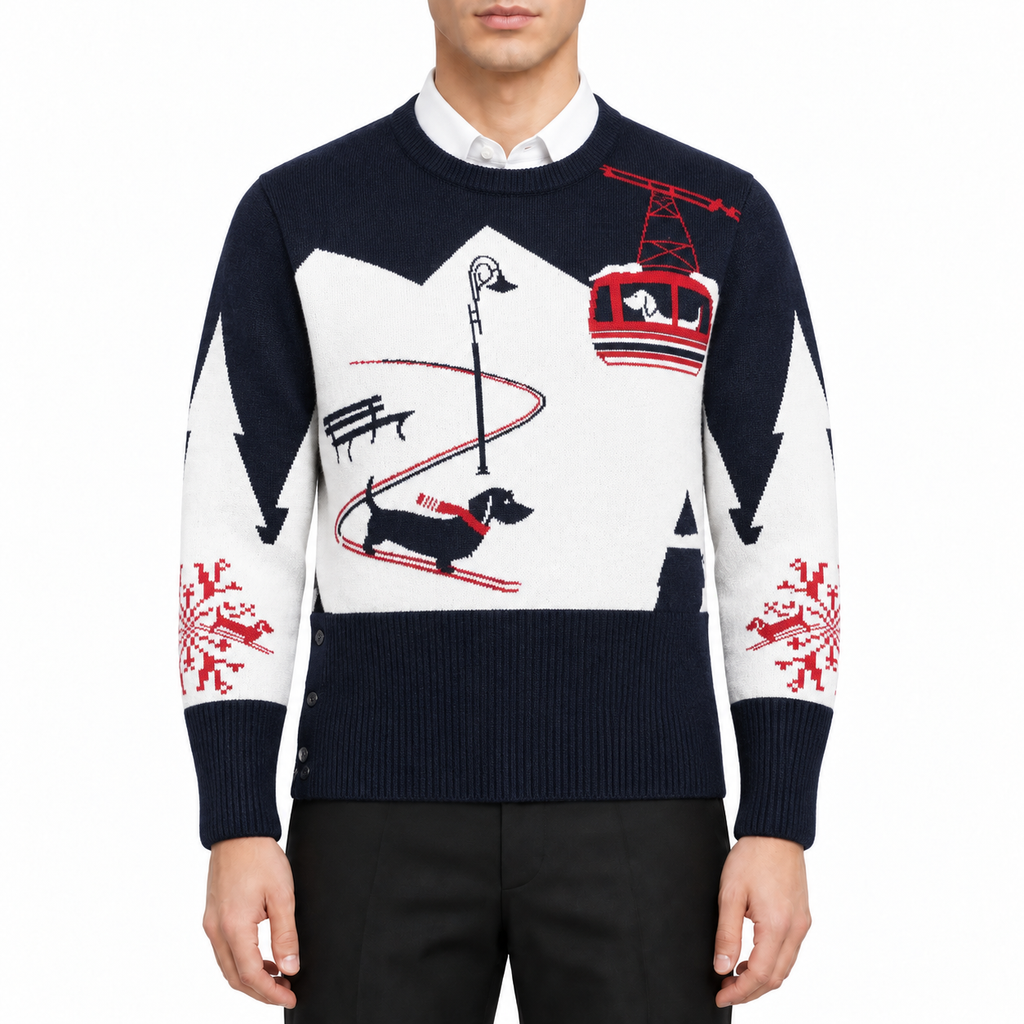 Men's Puppy Knitwear | Thom Browne