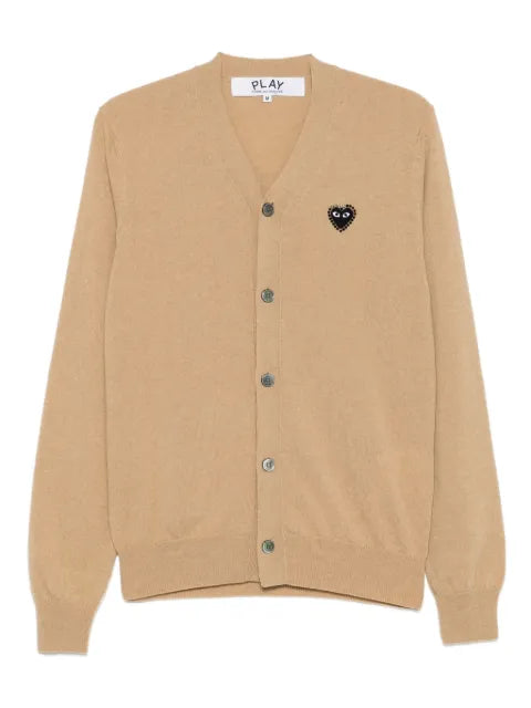 Comme Des Garçons Play logo-heart cardigan