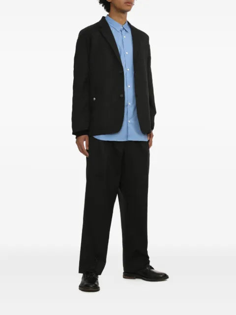 Comme des Garçons Homme pinstripe three-button jacket