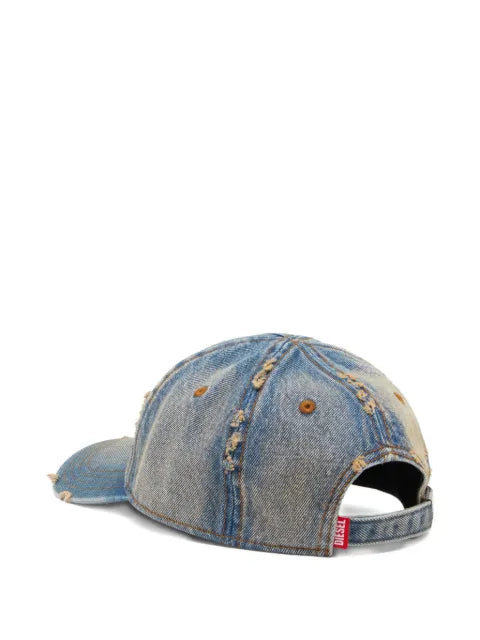 Diesel distressed baseball cap