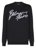 Balmain crew-neck wool sweater