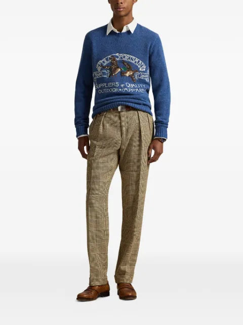 Polo Ralph Lauren intarsia sweater with Logo
