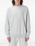 Champion logo-patch crew-neck sweater