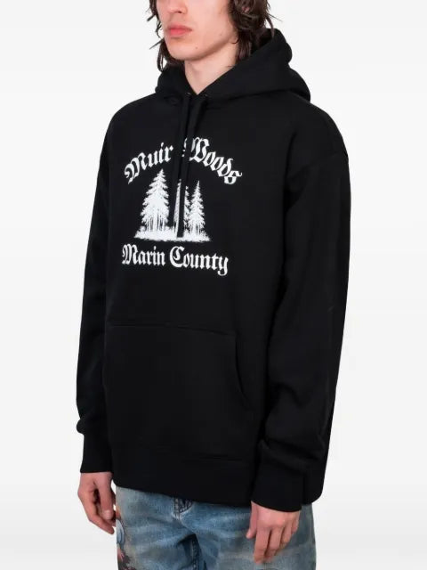 Afield Out Muir print hoodie