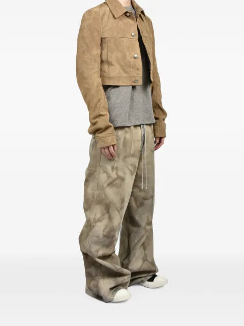 Rick Owens cropped suede jacket