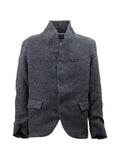 Bergfabel herringbone-pattern single-breasted jacket