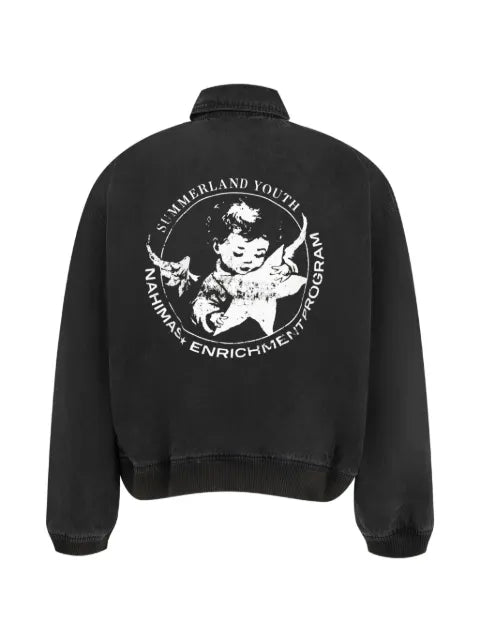 Nahmias Youth Enrichment graphic-print jacket