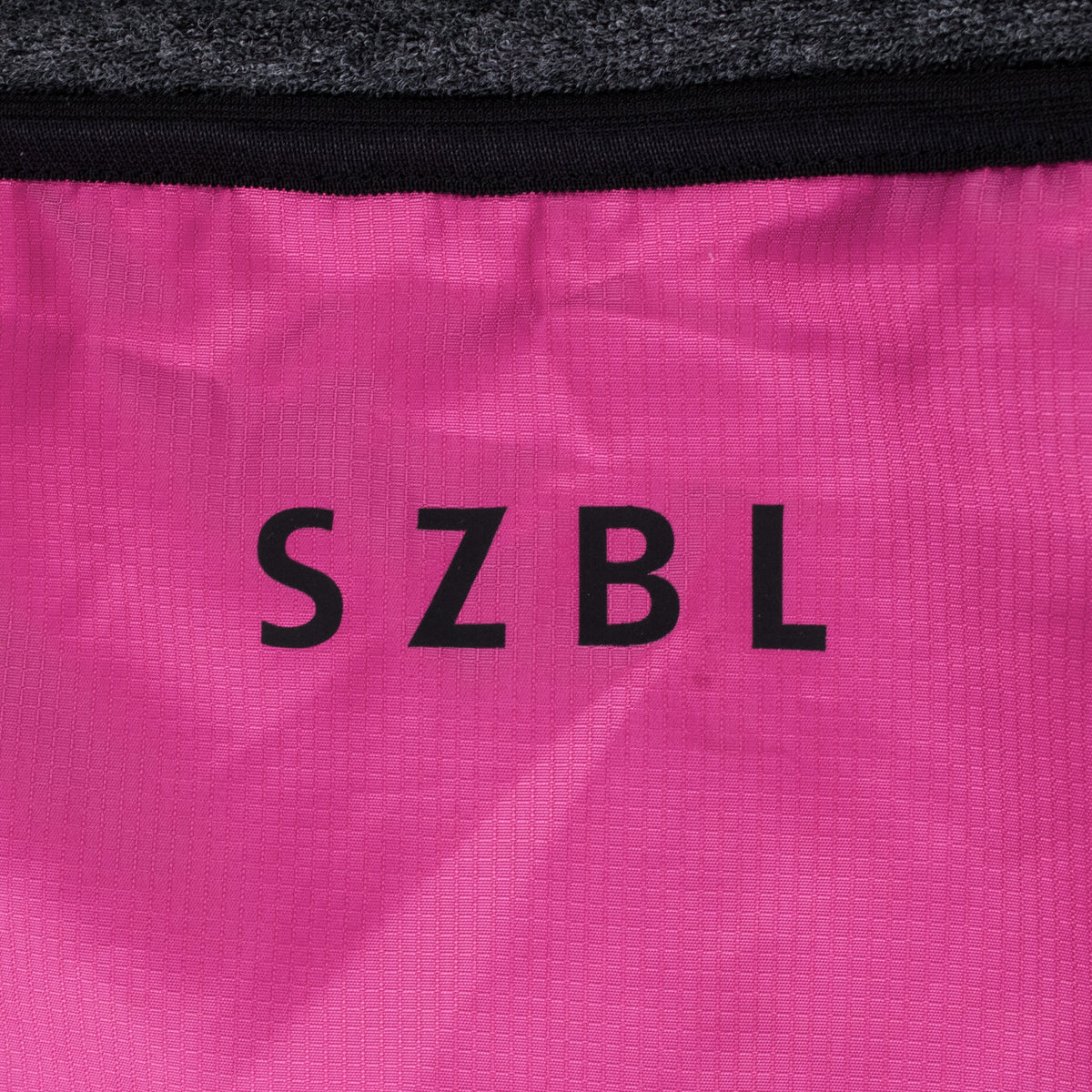 x Sasazuka Bowl Pink See Saw Cloth Bucket Bag