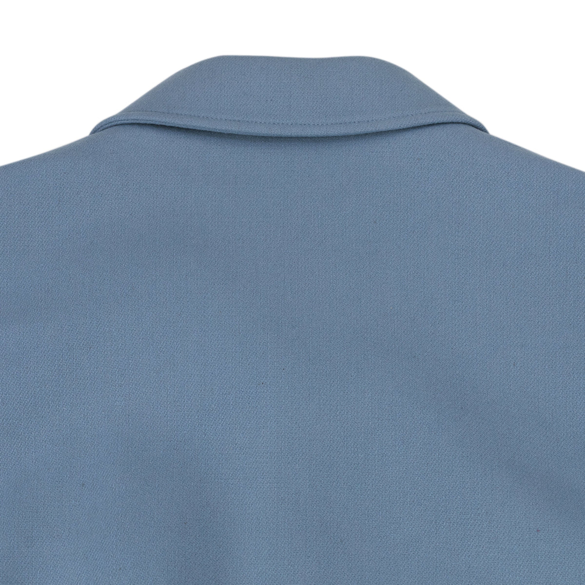 Slate Blue Varsity Bones Bomber Jacket