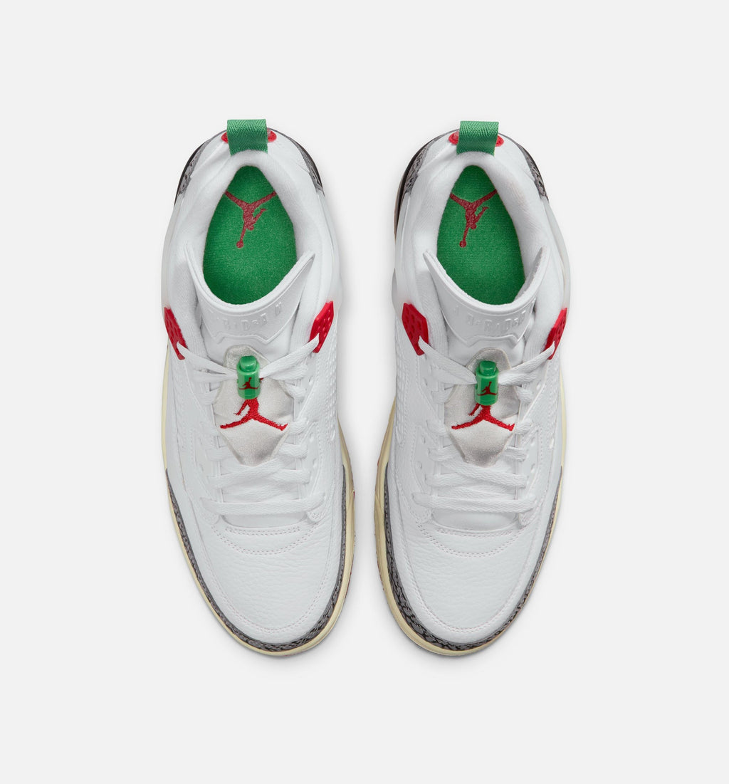 Spizike Low Men's Sneakers - White / Black / Sail / Varsity Red