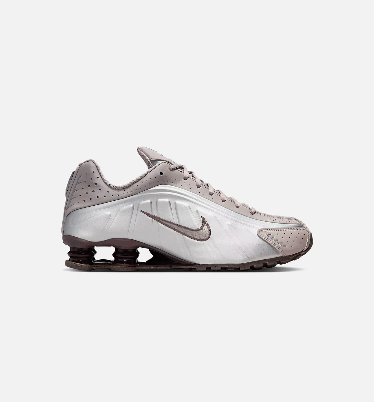 Nike Shox R4 Men's Sneakers - Cave Stone/College Grey/Baroque Brown
