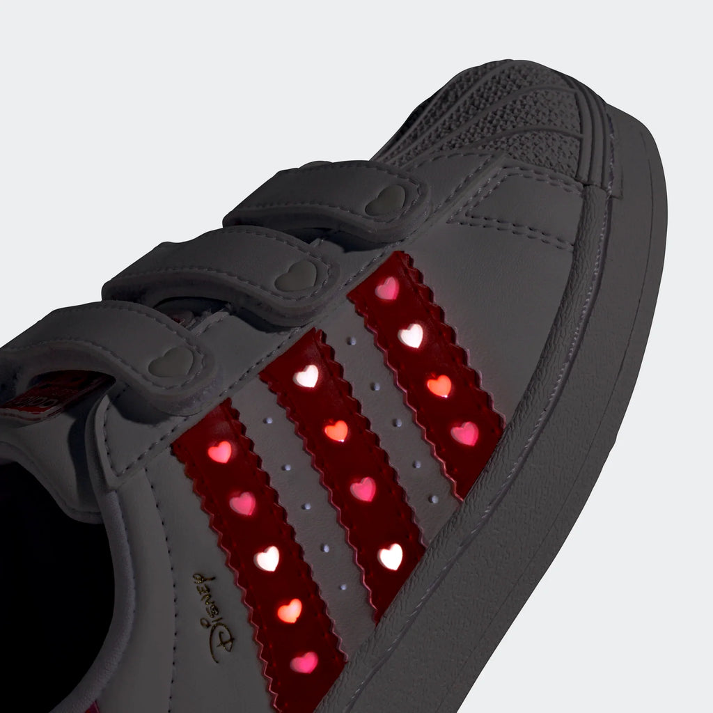 PS Adidas Disney Superstar LED Lights Comfort Closure