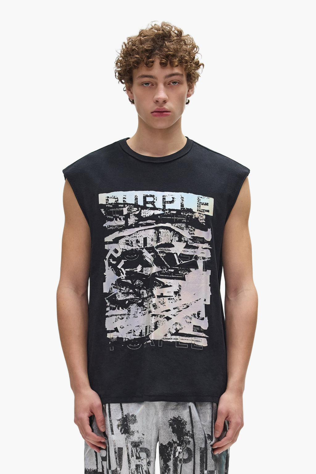 Foil Tank Top