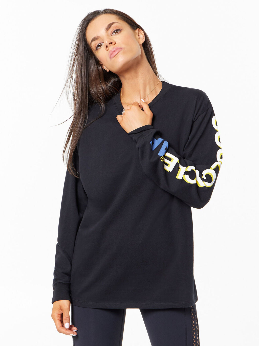 BRADY LONG SLEEVE SOULAF BLACK