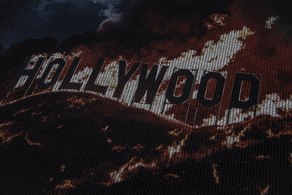 Godspeed Hollywood Graphic Waffle Long-Sleeve T-Shirt