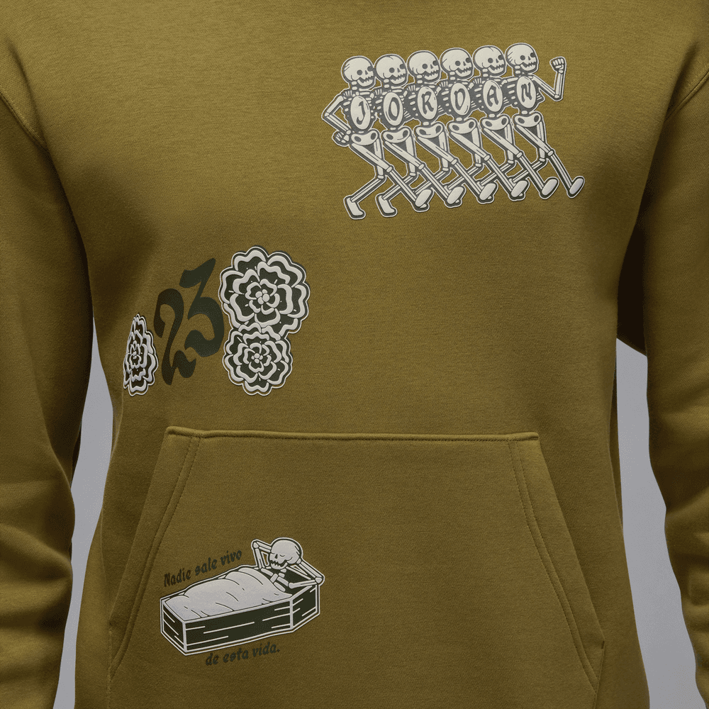 Air Jordan Brooklyn Dia De Los Muertos Fleece Hoodie
