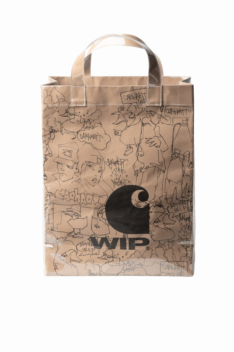 CARHARTT WIP BLINKERFLUID PAPER BAG Brown