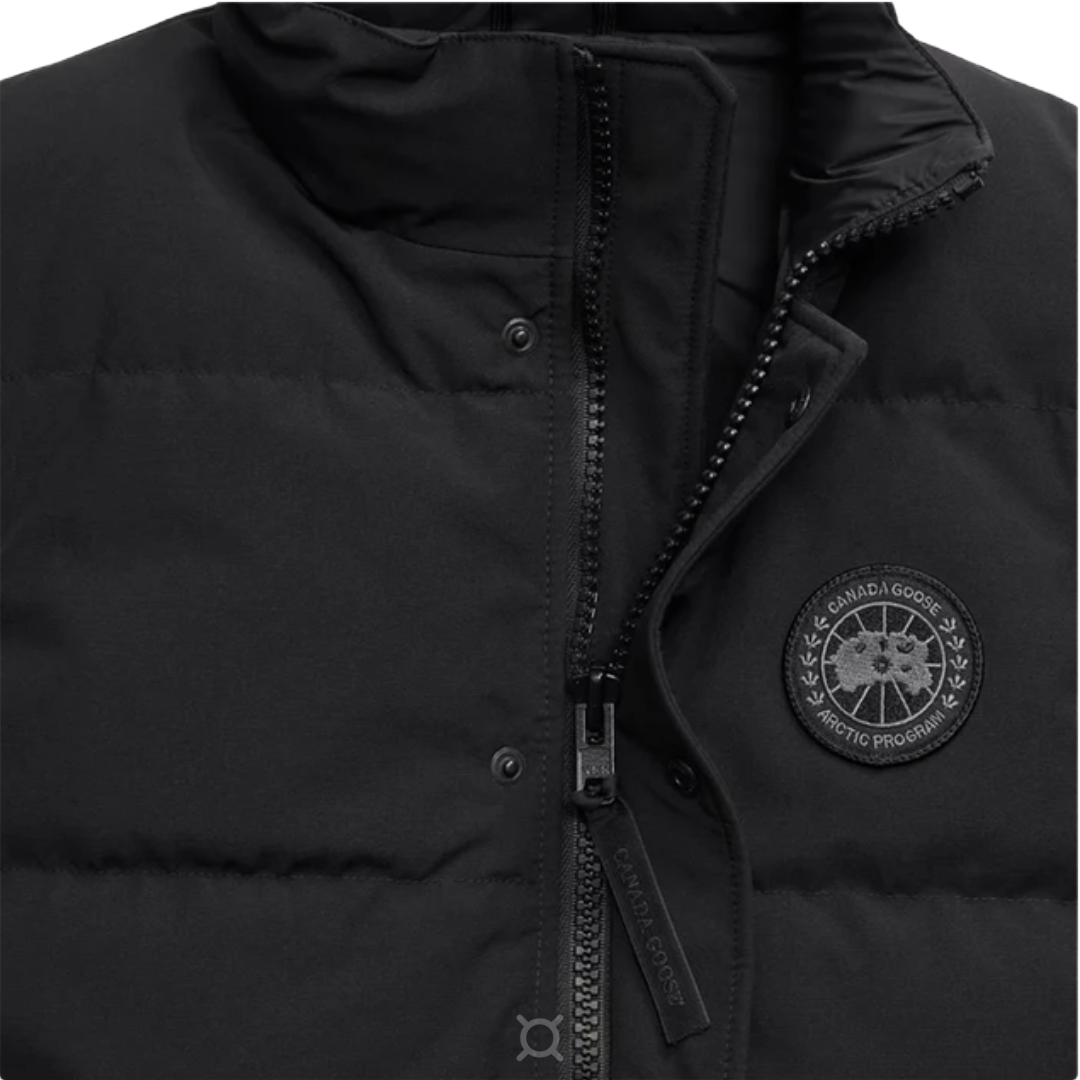 Canada Goose Black Patched Vest
