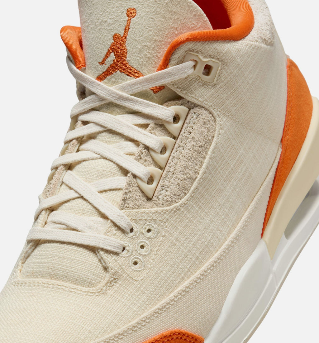 Air Jordan 3 Retro Starfish – Women's Lifestyle Shoe in Fossil/Starfish/Sail