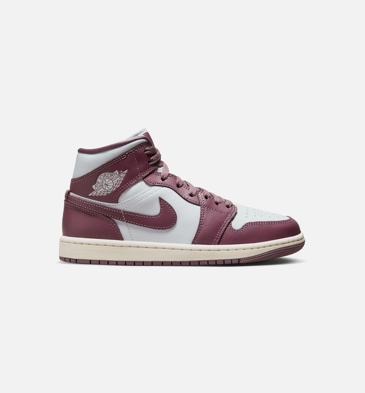 Air Jordan 1 Mid Sky J Mauve Women's – Pure Platinum/Sky J Mauve/Sail