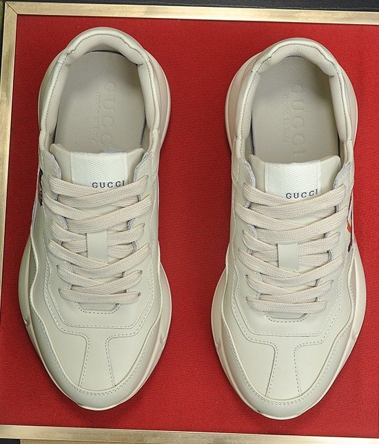 Gucci White Chunky Sneakers